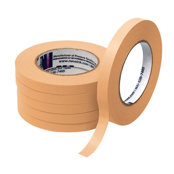 1/2" wide x 60yd Salmon Labeling Tape